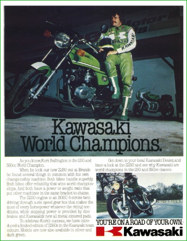 Kork Ballington Kawasaki Z250